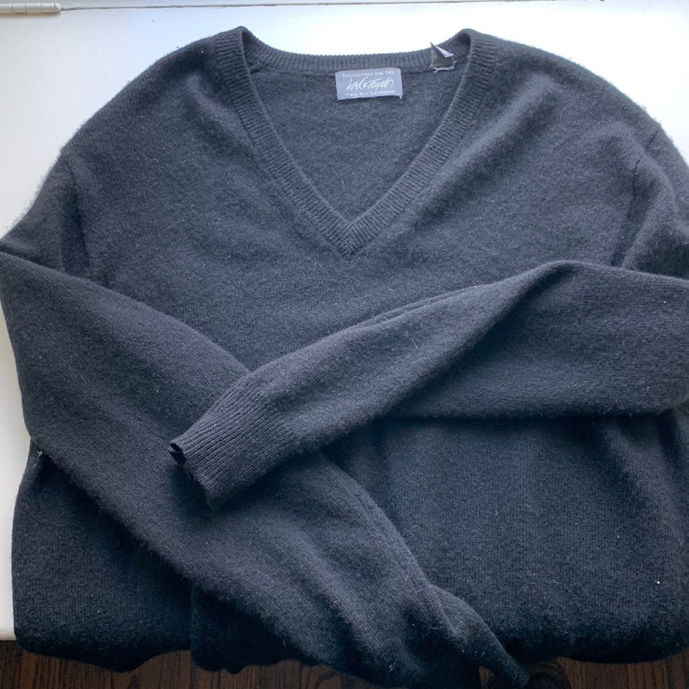Vintage Lord and Taylor Two ply cashmere sweater - Large